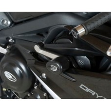 R&G Racing Aero no-cut Frame Sliders, RACE VERSION for Triumph 675 Daytona '13-'19